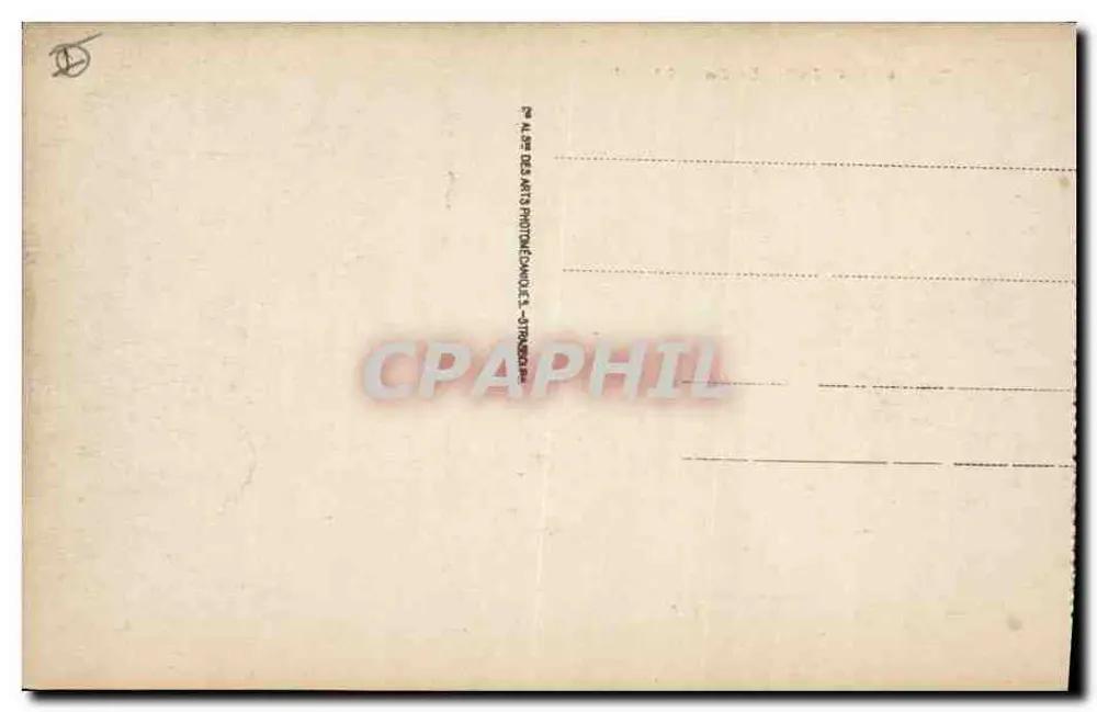 Colmar - La Corte d'Appello — editore: Photothèque Colmar, n° 6 - Verso