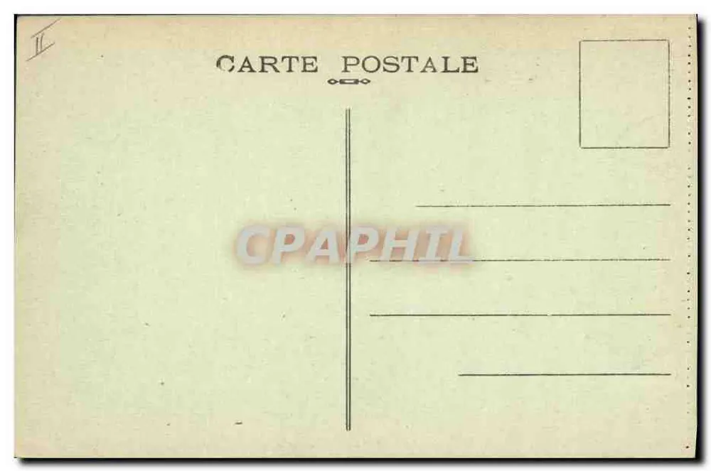 Cruzador "Colbert" — Marinha Militar Francesa — editor M.J. - Verso