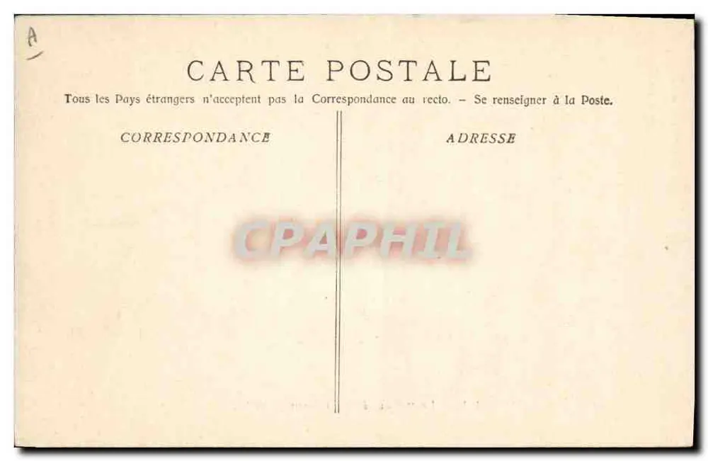 Der "Condé", Panzerkreuzer — A. Bougault, Nr. 441 - Rückseite