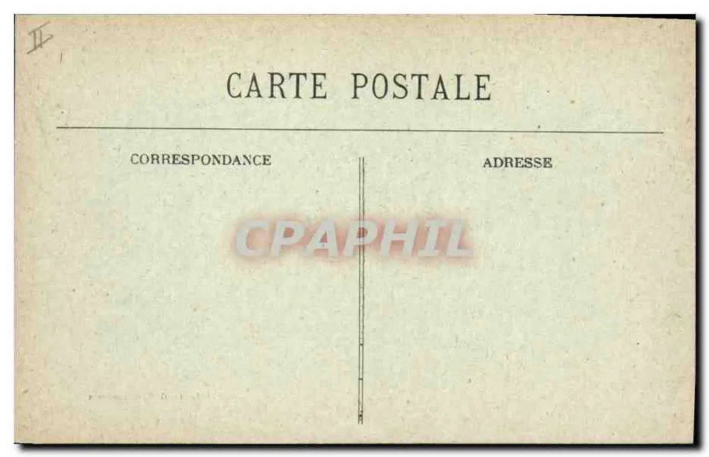Châteauroux — Hotel Prefektury — Zbiór G. Cailhau - Rewers