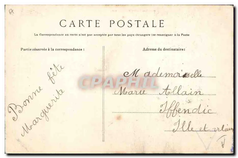 Mariés de Tréflez — Coleção Yllard, Quimper — editor Tréflez - Verso