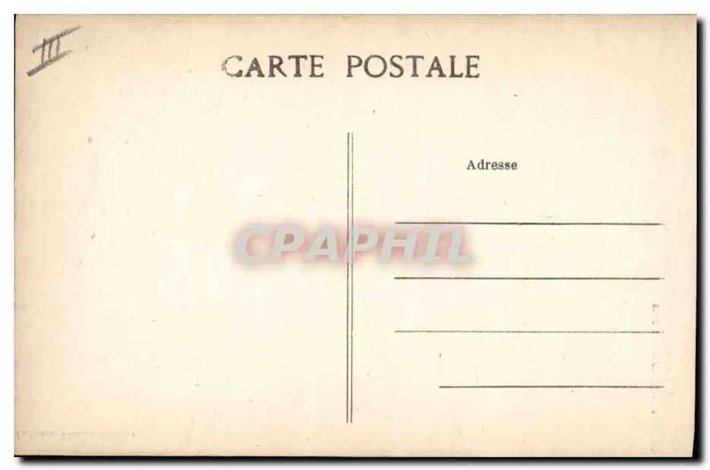 Pont-Aven — Die Königin der Gorseblüten — Collection Villard, Quimper - Rückseite