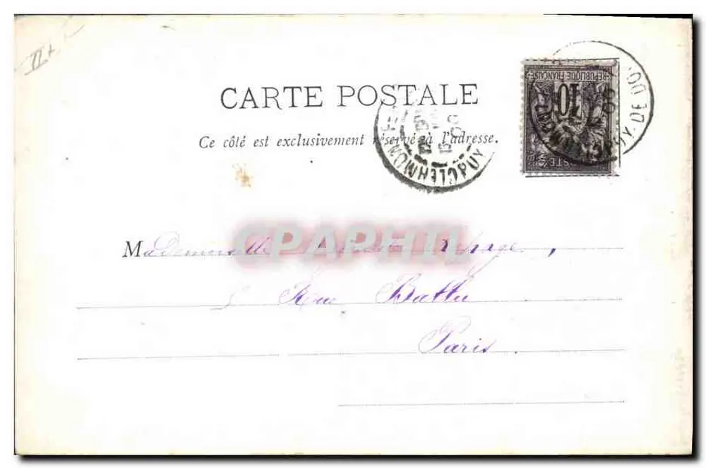 Der Tag nach Maréngo — historische Szene — P. Juliet, Clermont Ferrand, n°3 - Rückseite