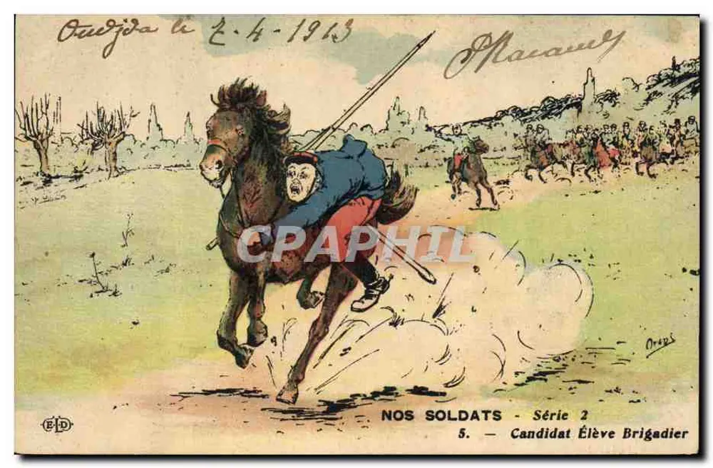Unsere Soldaten — Serie 2 — Kandidat Kadett — Verlag E.D. — Nr. 5 - Vorderseite