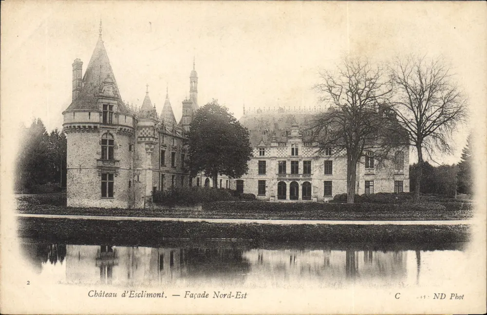 Castelo de Esclimont — Fachada Nordeste — ND Fotografia - Frente