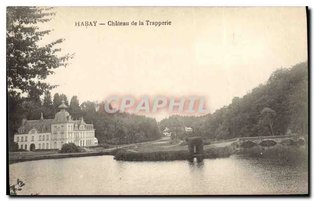 HABAY — Castelo da Trapperie — Albert Haslin, editor, Haby-la-Neuve - Frente