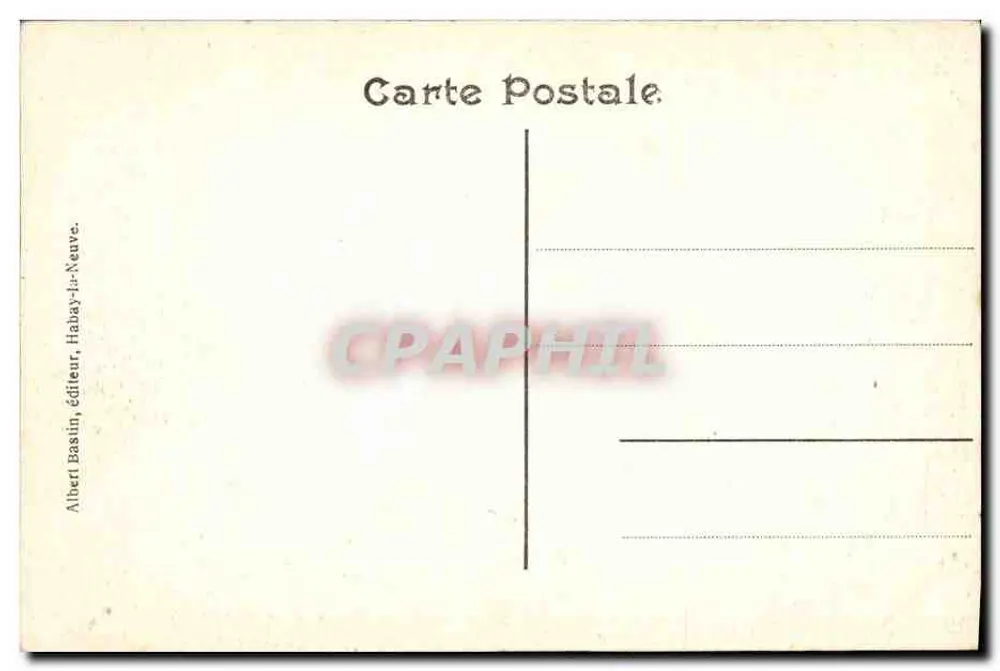 HABAY-LA-NEUVE — Castelo do Châtelet — Albert Bastuin, editor - Verso