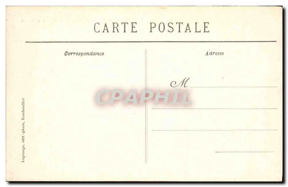 Castelo de Haute-Maison — Lados Sul e Oeste — Lagranges, editor - Verso