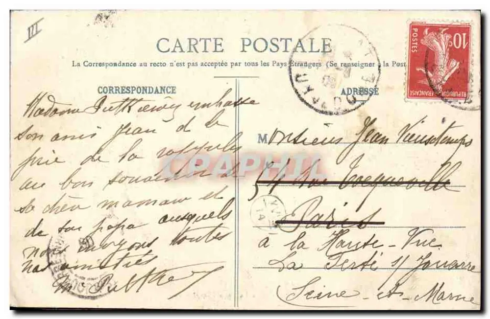 ROYAT - Jaskinia Praników — Bougé, 21 rue de l'Ecu, Clermont-Ferrand - Rewers
