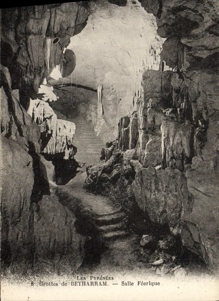 Cuevas de BETHARRAM — Sala Encantada — Las Pirineos - Anverso