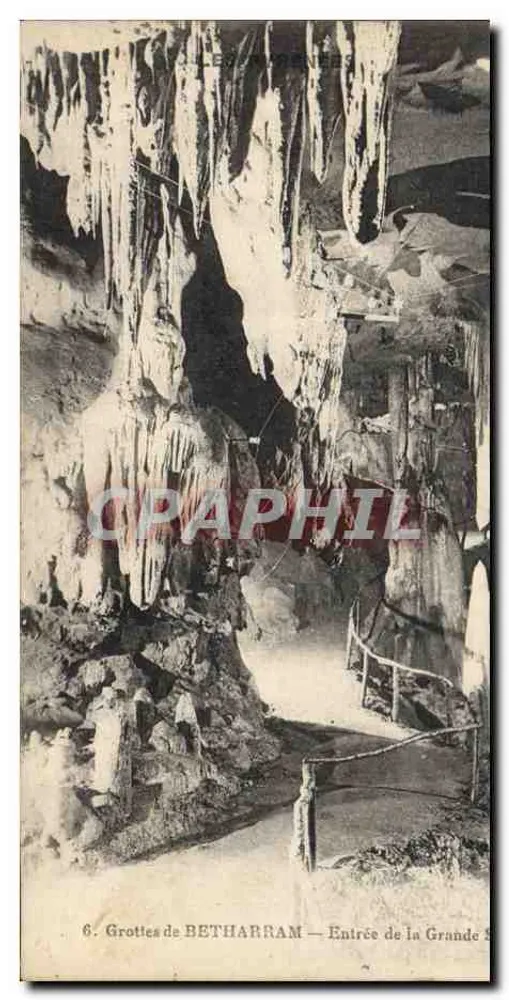 Grottes de BETHARRAM — Eingang zur Großen Halle - Vorderseite