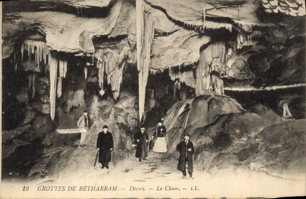 Grutas de Bétharram — Decorações — O Caos — I.L. - Frente