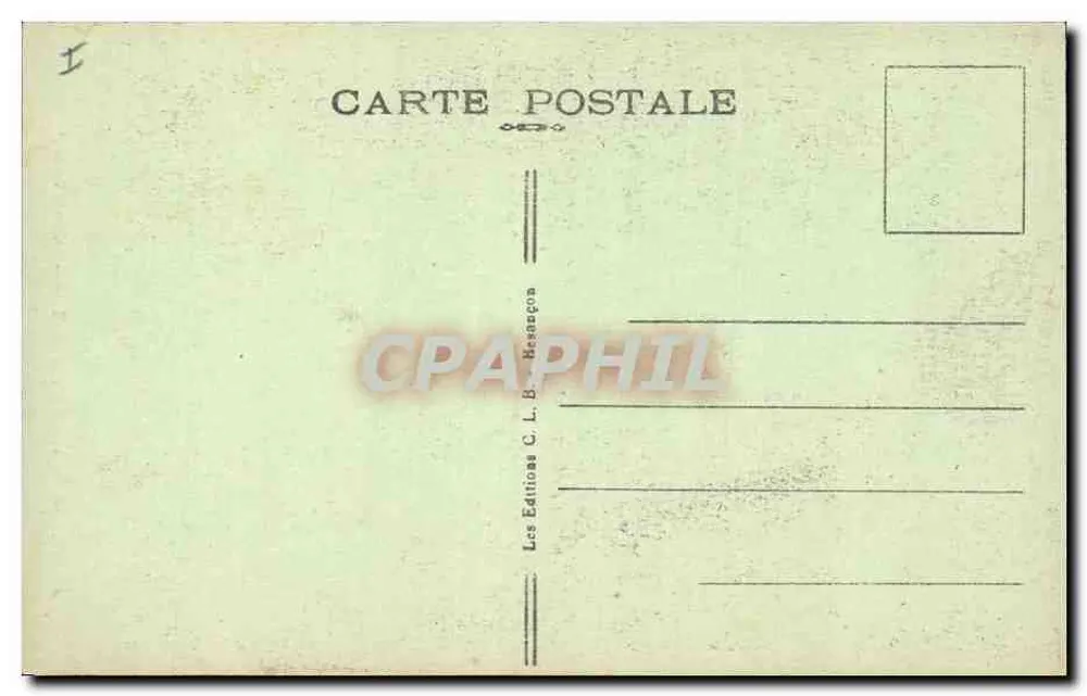Gletscher von Chaux-les-Passavant — Innenansicht mit Stalaktiten und Gletscherbildungen — Nr. 21622 - Rückseite