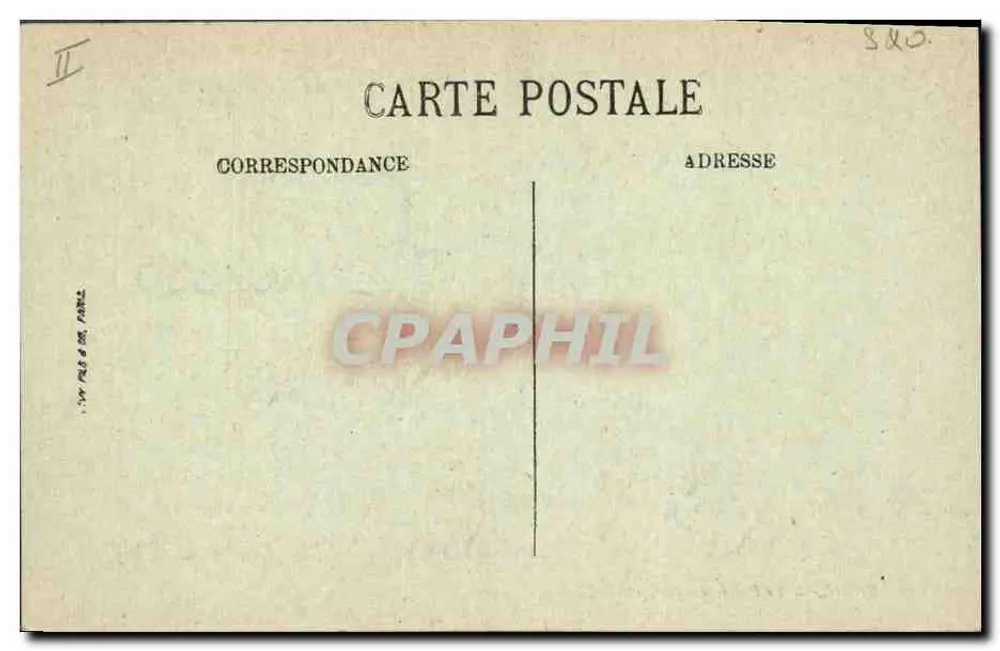 Corbeil — O Palácio de Justiça — LL - Verso