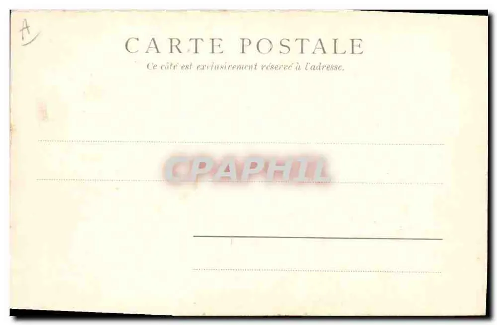 Catinat — Cruiser da Marinha Francesa — editor Paris, n°14 - Verso