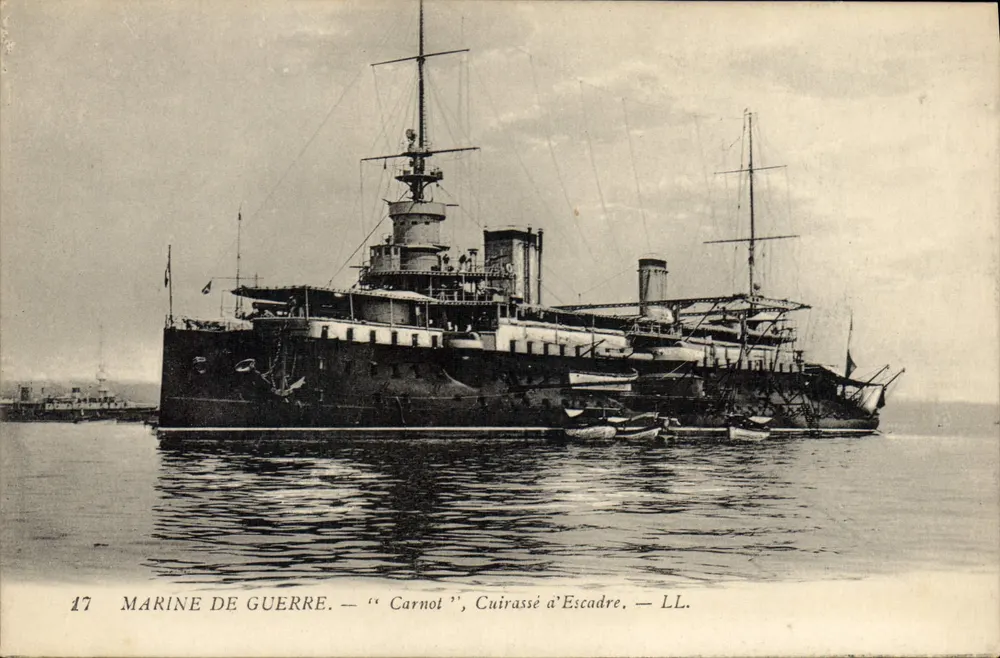 Cuirassé Carnot — Marine de Guerre — LL. — n°17 - Vorderseite