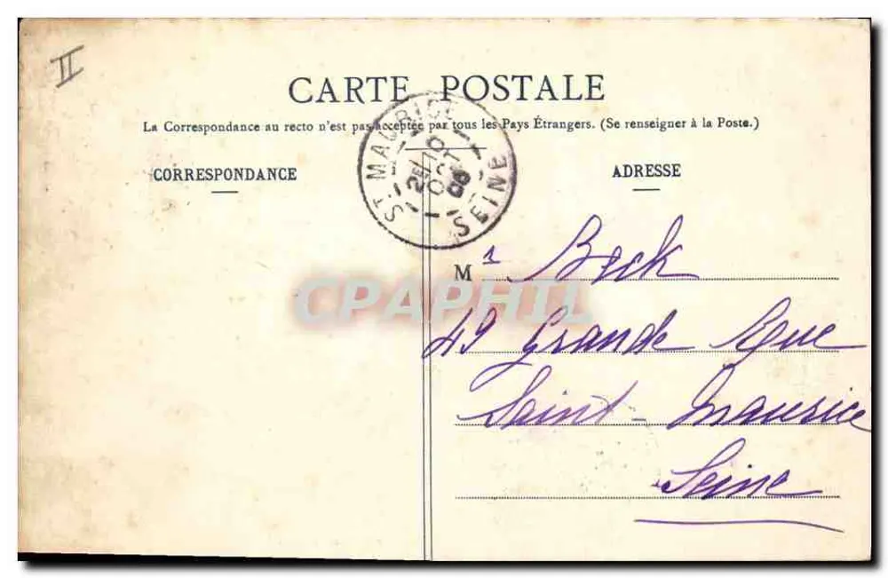 Dijon - Die Präfektur (ehemaliges Hotel Bouhier de Lantenay) — L. V. Verlag - Rückseite