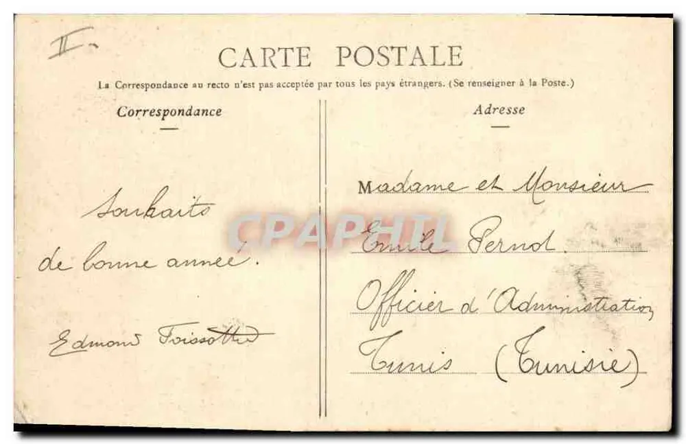 Dijon — Das Präfekturgebäude (ehemaliges Hotel Bouhier de Lantenay) — L. V., Éditeur - Rückseite