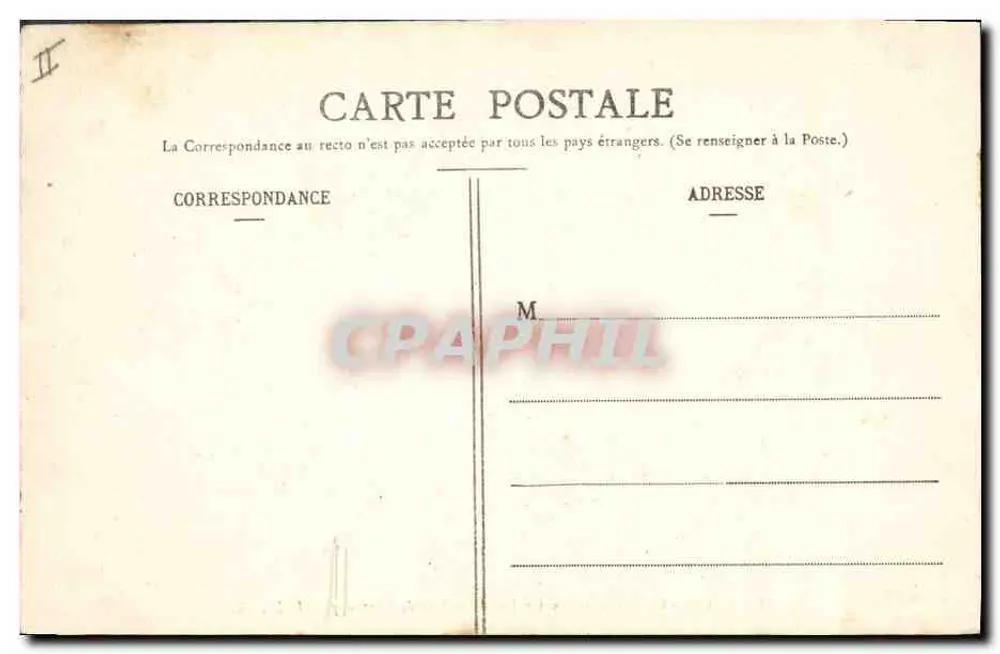 Dijon — Die Präfektur (ehemaliges Hotel Bouhier de Lantenay) — L. V., Verlag - Rückseite