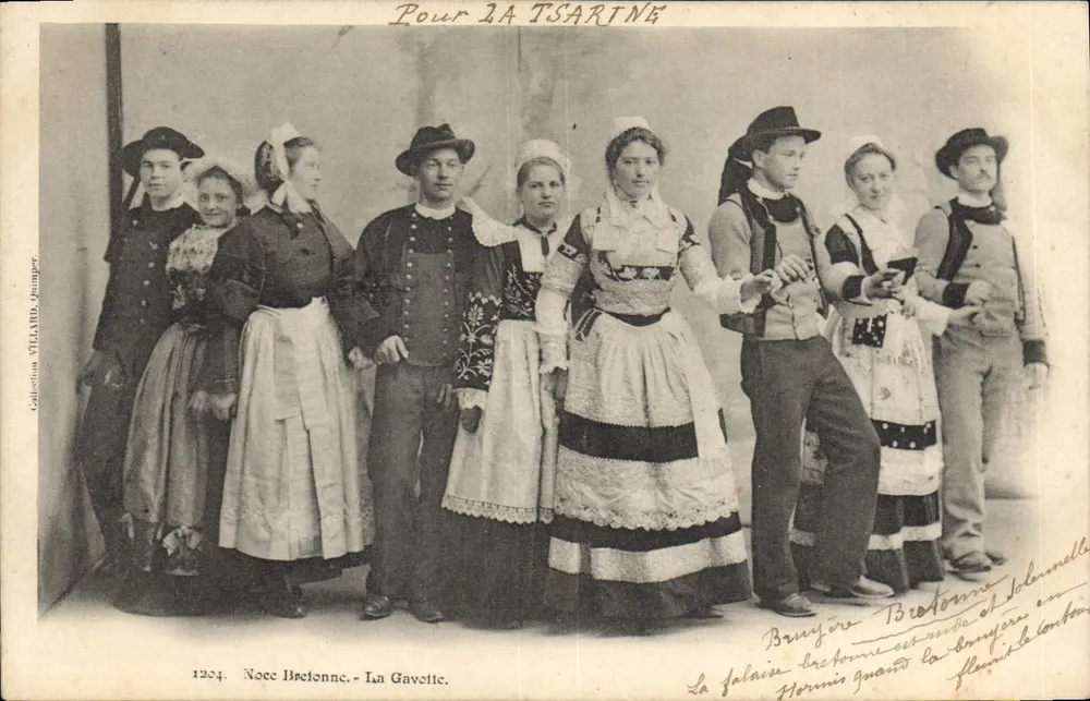 Noiva Bretã - A Gavotte — Coleção WILLAULT, Jumanger - Frente