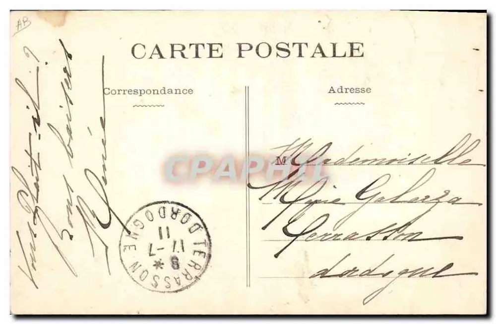 Paludier in voller Uniform — Land der Paludiers — Verlag Vasselier, Nantes, Nr. 2085 - Rückseite