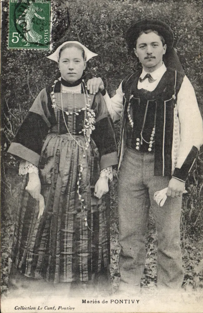 Casados de Pontivy — Coleção Le Cunf, Pontivy - Frente