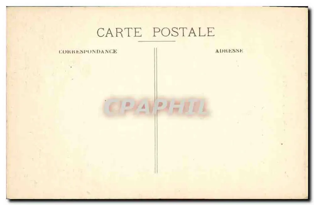 Castelo de Marouatte — vista do castelo com texto em patois — editor não visível - Verso
