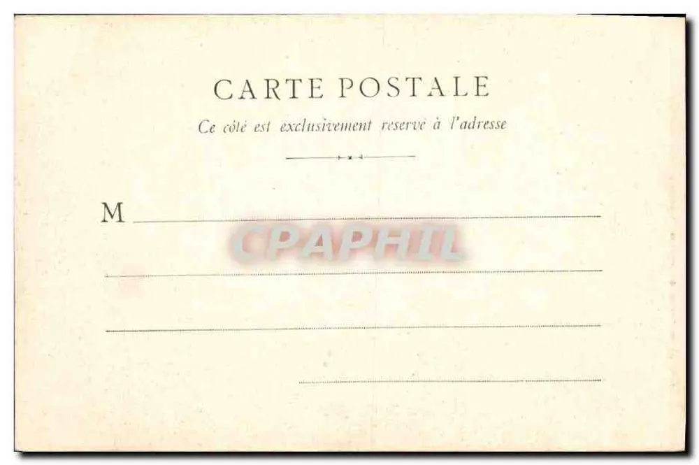 Castelo de Montjeu — Coleção dos Castelos da Borgonha, série 46 — editor Chalons Frères - Verso