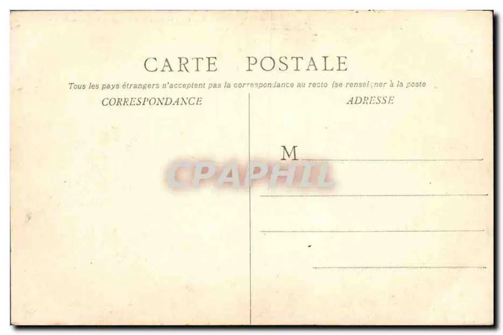 Castelo de Montvaillant (Clermain) — Coleção dos Castelos da Borgonha, Fototipia Bourgeois Frères Chaînon S - Verso