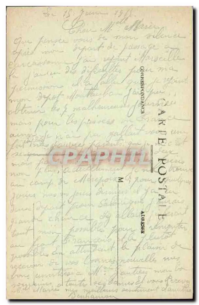 Mirepoix – Castelo de TERRIDE – Seltane, editor - Verso