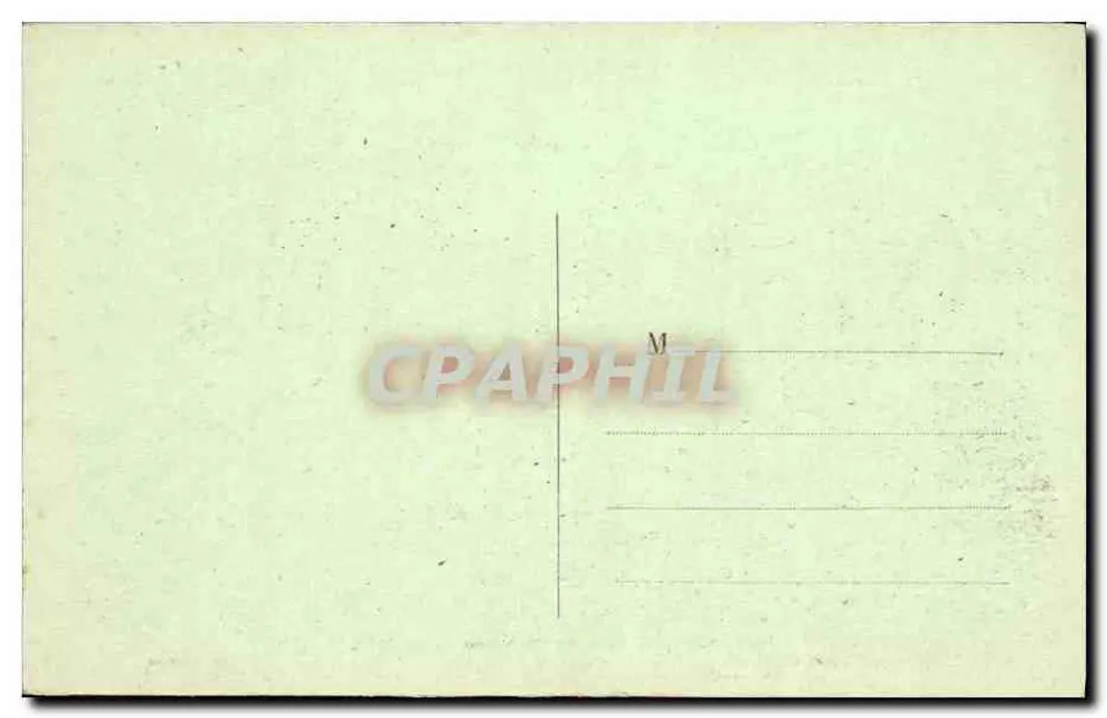 Vista Geral do Castelo de Pontgibaud — A Auvergne Pittoresca — Editor Idéal, n° 2951 - Verso