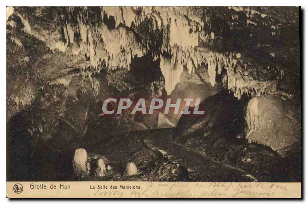 Höhle von Han — Saal der Mamelons — NIS - Vorderseite