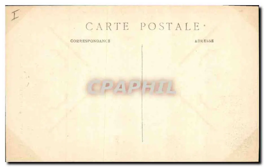 Schloss Châteaudun — Das Revolutionäre Tribunal — G.P. 54 - Rückseite