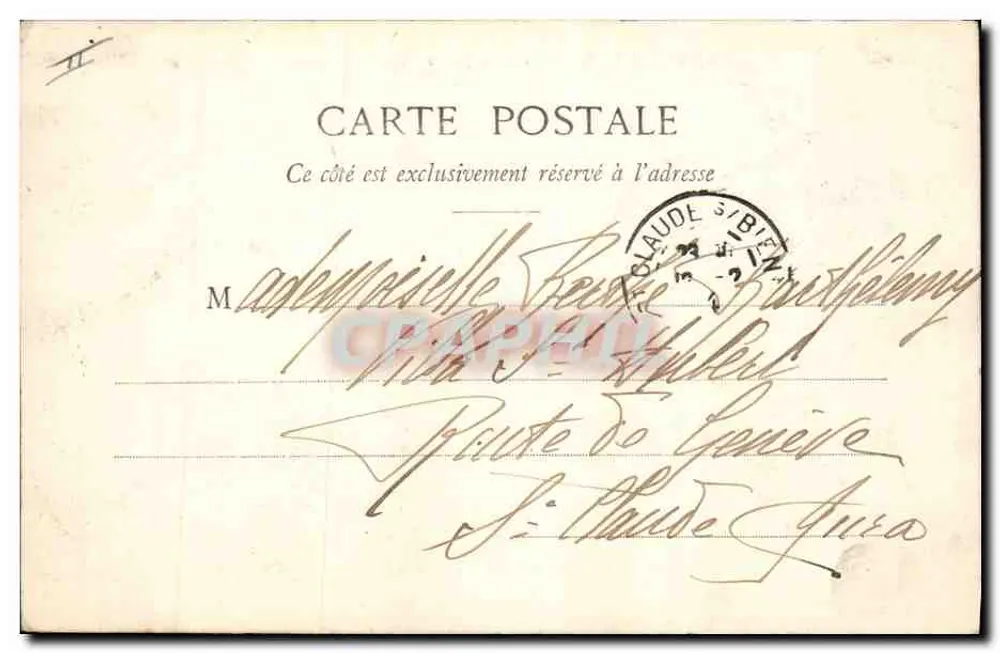 Chalon-sur-Saône - Das Palais de Justice - Denkmal Thevenin - Rückseite