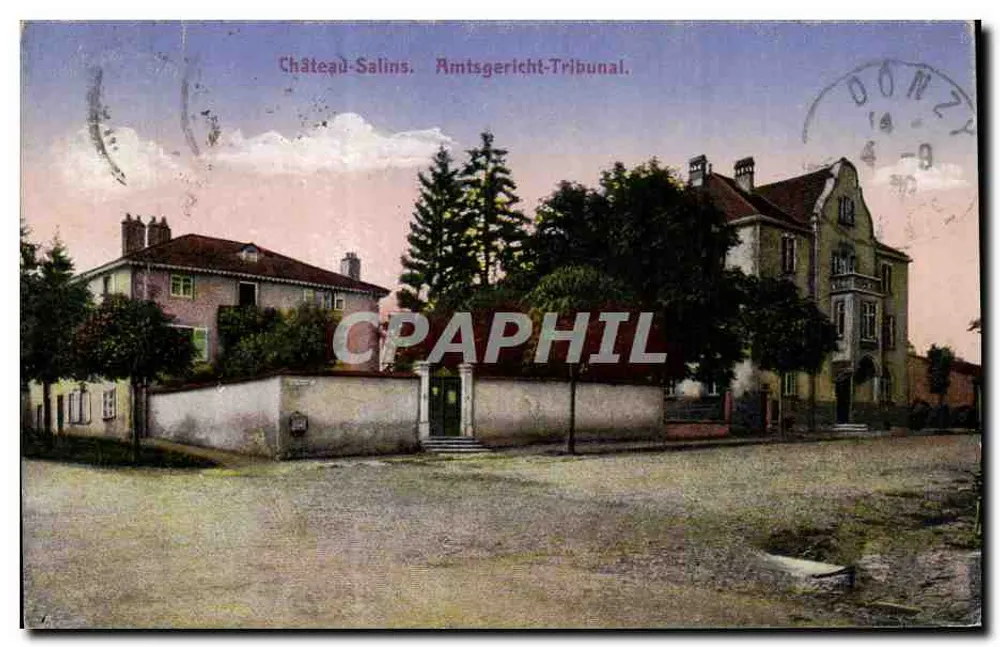 Château-Salins — Amtsgericht-Tribunal — unbekannter Verlag - Vorderseite