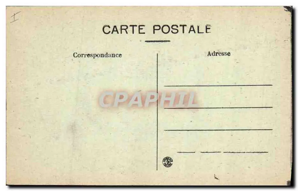 Castres — O Palácio de Justiça — Edit. D.F. - Verso