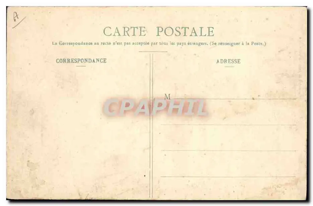 Der "Carnot" Schlachtschiff — 1951 — Sammlung Y. Laurent, Port-Louis - Rückseite