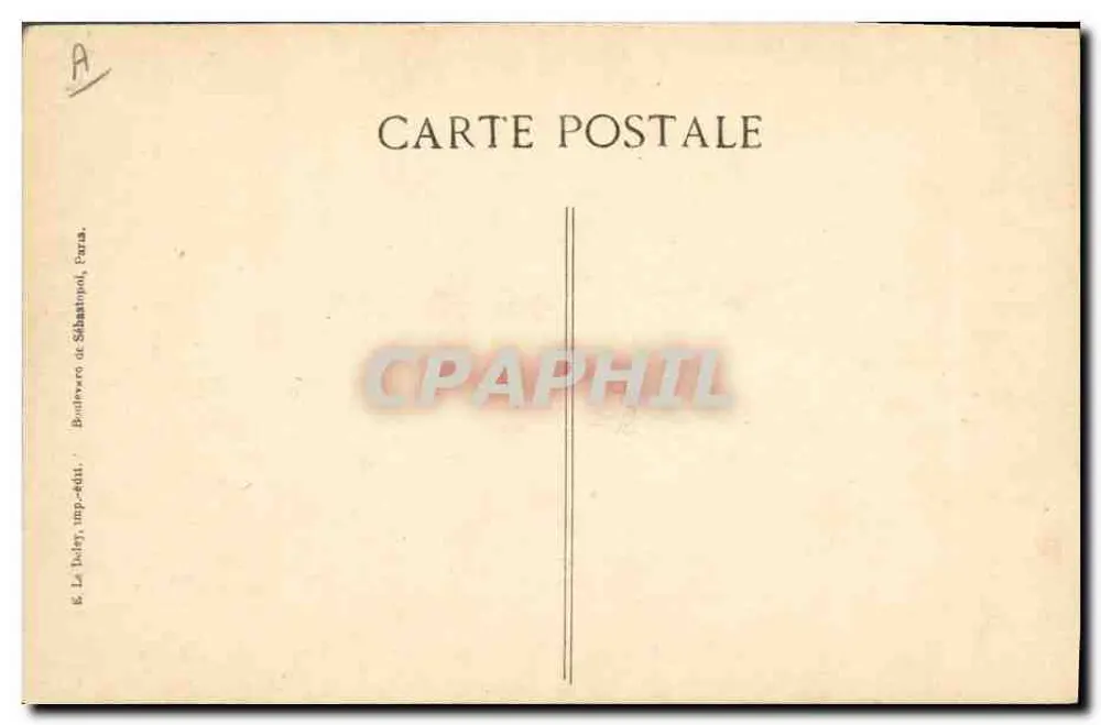 Marine Nationale – "Londé", Kreuzer-Kreuzer, 10 014 Tonnen — Verlag E. La Duley, Paris - Rückseite