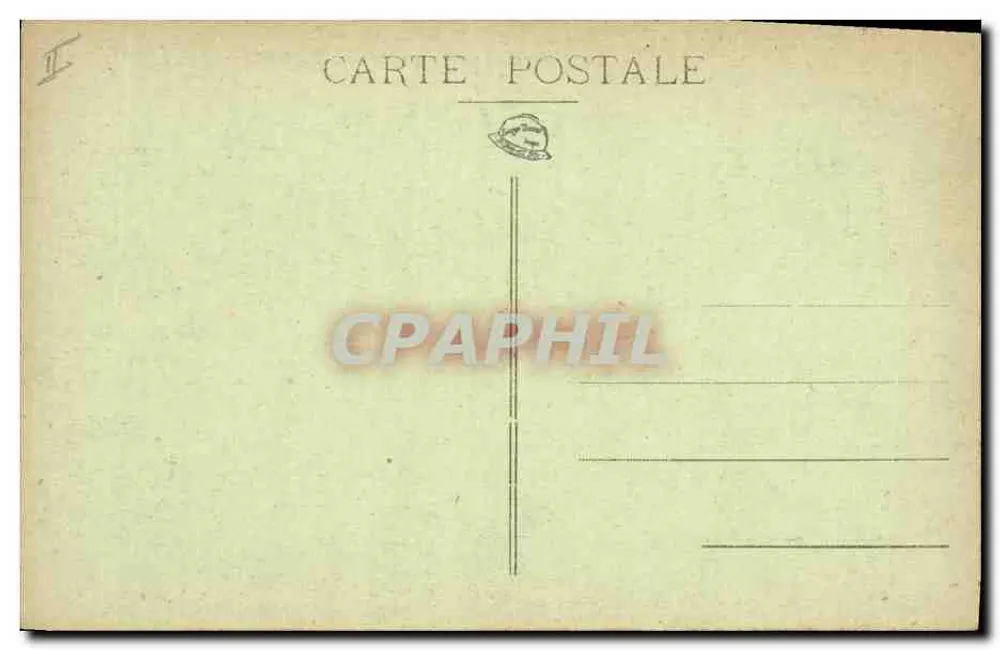Le Havre — Fontäne der Bourse und Unterprefektur — A. Nomitz, Le Havre - Rückseite