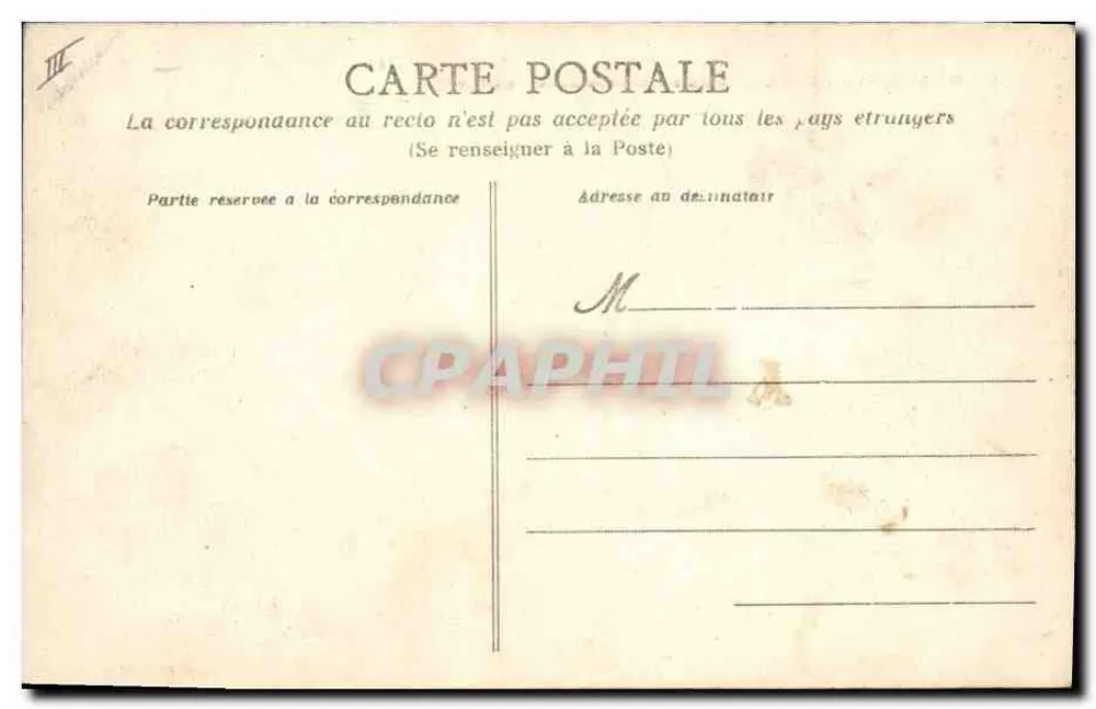 Le Havre — Das Unterprefektur und der Boulevard de Strasbourg — Sammlung AD - Rückseite