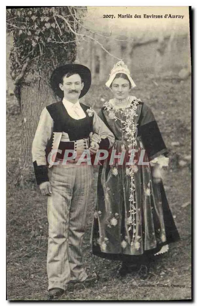Casados nas Proximidades de Auray — Coleção Villand, Quimper - Frente