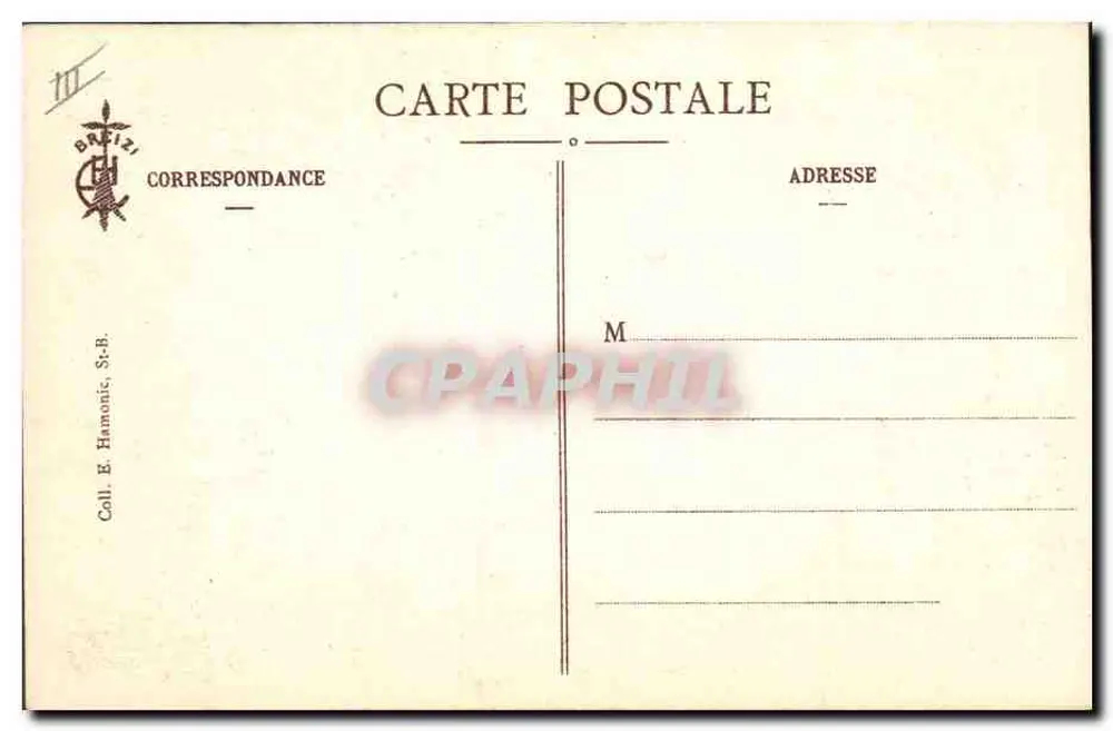 Camponês Bretão - Cabeça de Estudo - 2936 - Verso