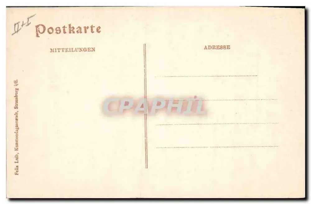 Nationalgarde von Straßburg, 1814 — Illustration von L. Rebatet — Verleger Félix Loib - Rückseite