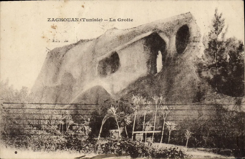 ZAGHOUAN (Tunisia) — La Grotta — Édit Peyron - Recto
