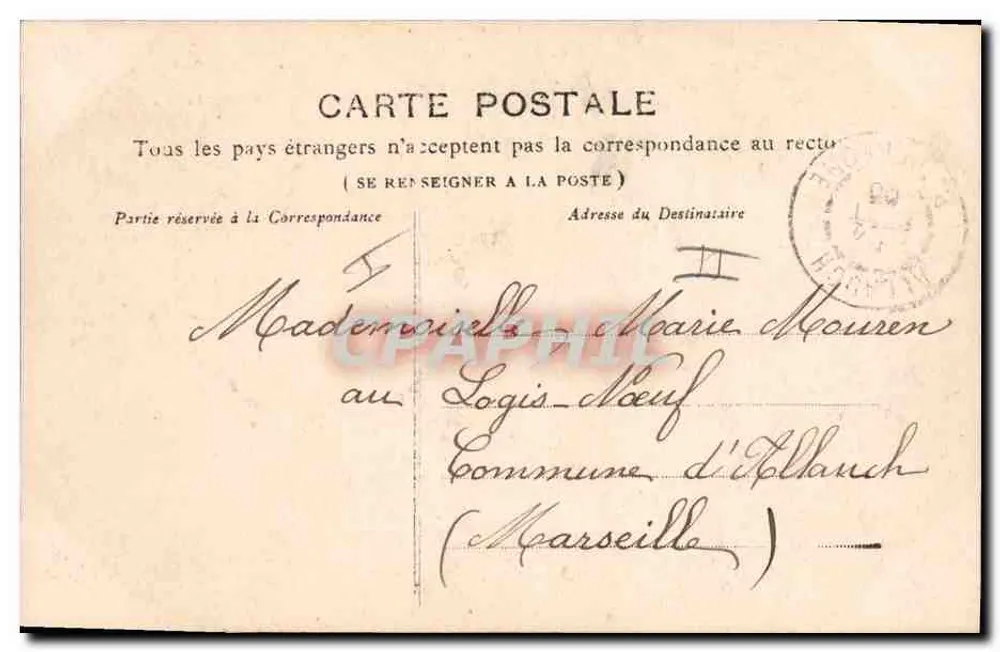 Félicie — Kind mit Puppe — Verlag R 778-1 - Rückseite