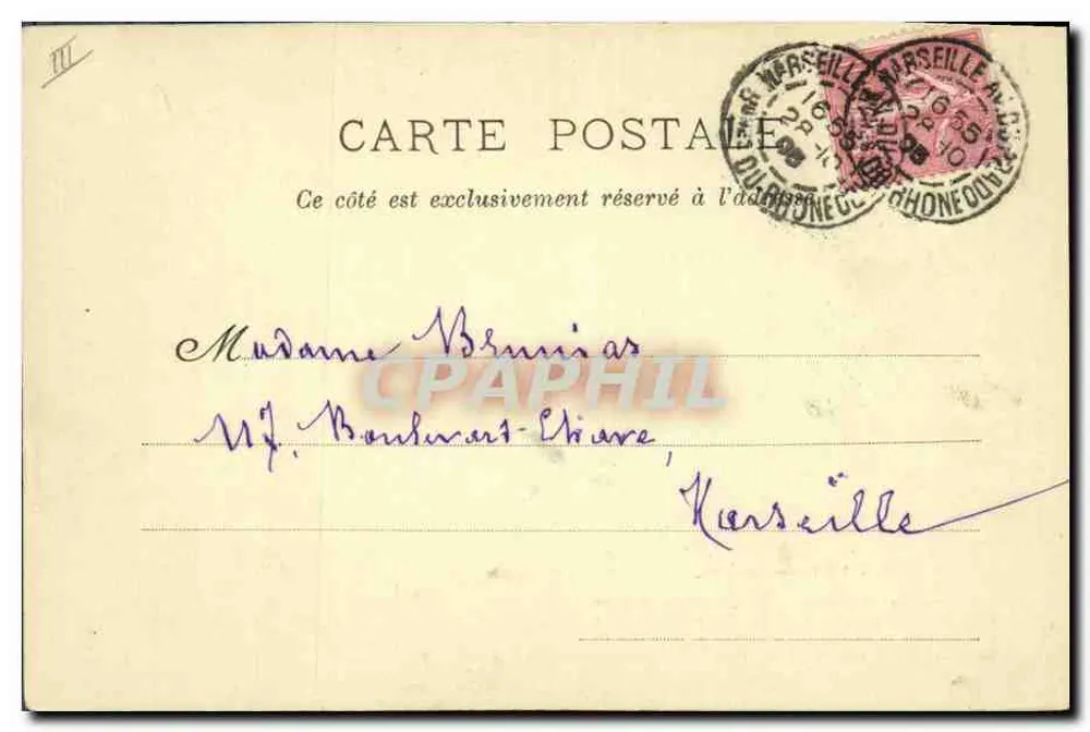 Die Anwältin — Serie 3 — Cliché A. Morinet, Imp.-Phot. J. Royer, Nauzy - Rückseite