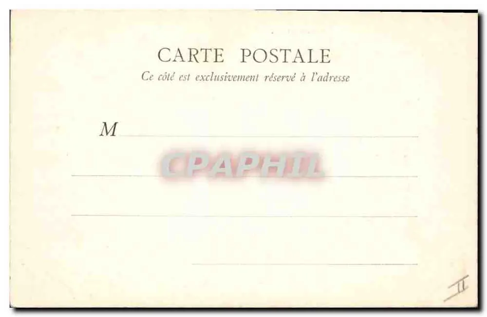 Douai — Palácio de Justiça — B. F., Paris - Verso