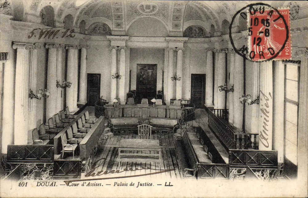 Douai — Cour d'Assises — Palais de Justiça — LL. n° 401 - Frente