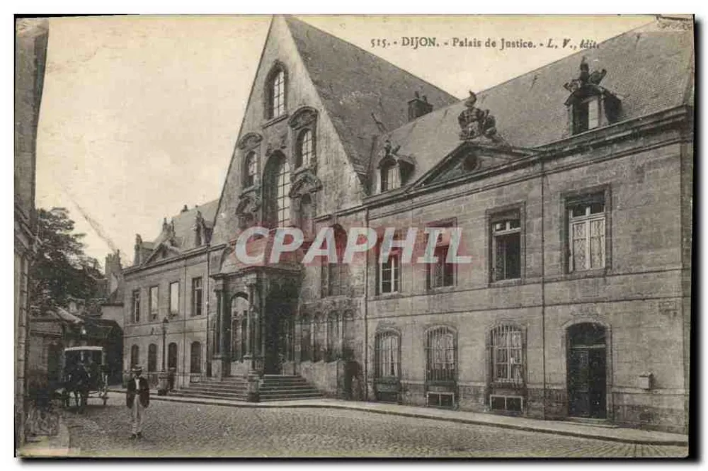 Dijon - Palácio de Justiça — L. V. édit. - Frente