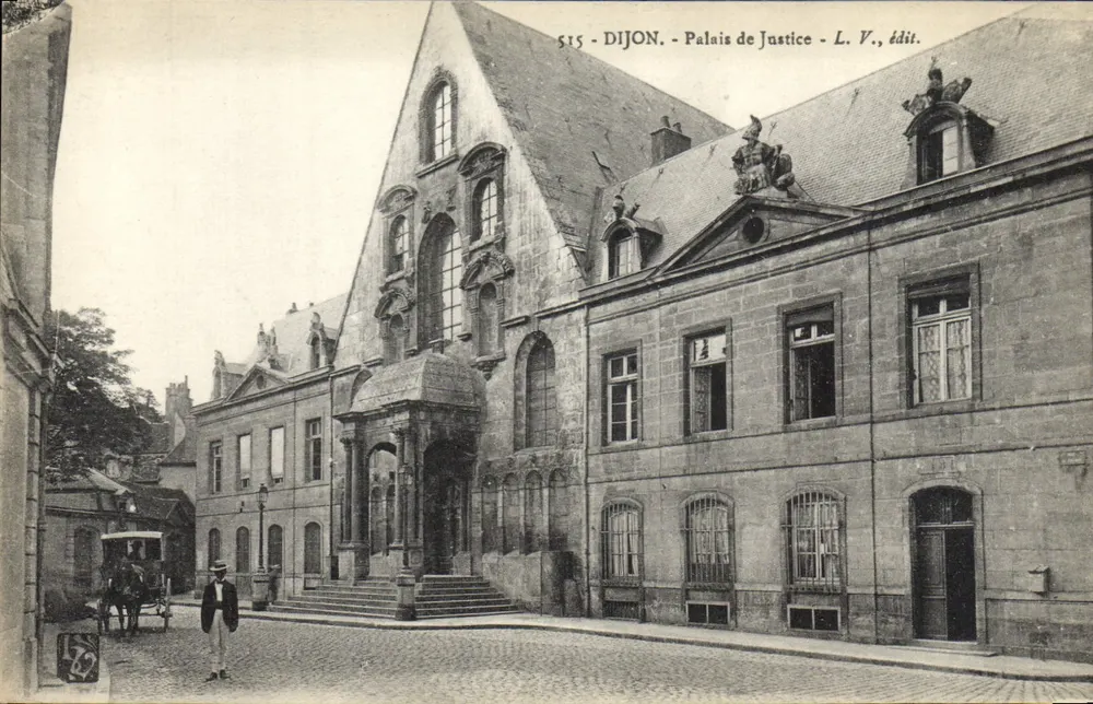 Dijon - Palácio de Justiça — L. V., editor - Frente